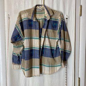 Vintage Angelique Imports 1988 Plaid